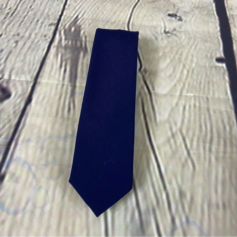 Smoothie button down tie navy